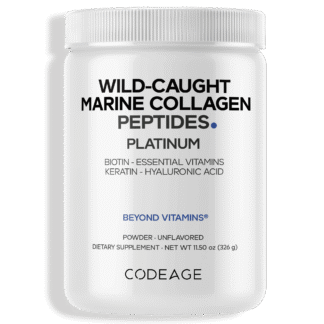Wild-Caught Marine Collagen Peptides Powder Platinum.