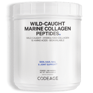 Wild Caught Marine Collagen Peptides Powder.
