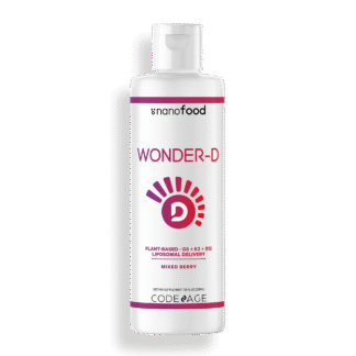 Nanofood Liposomal Wonder-D Liquid Vitamins.