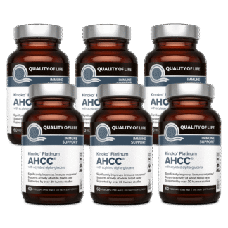 AHCC® - Kinoko® Platinum - 6 Pack