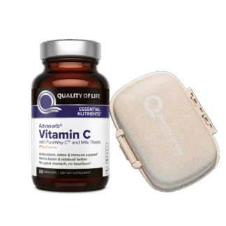 Advasorb® Vitamin C + Tan Supplement Container Duo